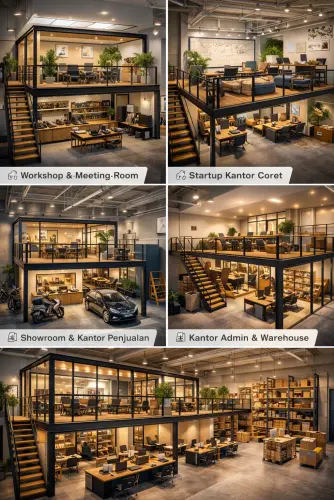 Mezzanine Ruang Kantor di Parung