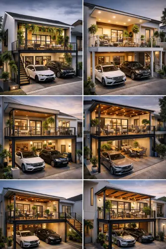 Mezannine Teras Rumah Keren di Parung
